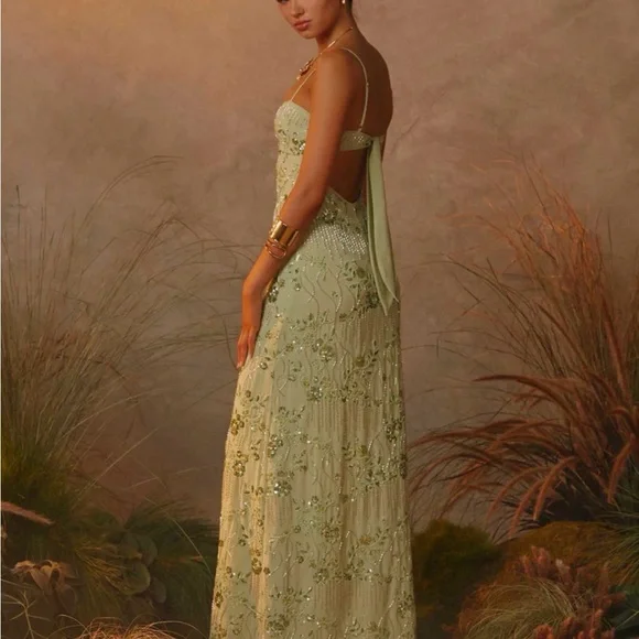 Peppermayo Celadine Beaded Maxi Dress - Picture 2 of 8